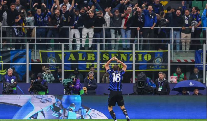 国际米兰团结战斗，锁定比赛胜局！