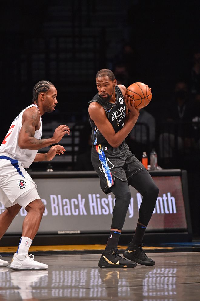 篮网大胜魔术，杜兰特拿下25+分