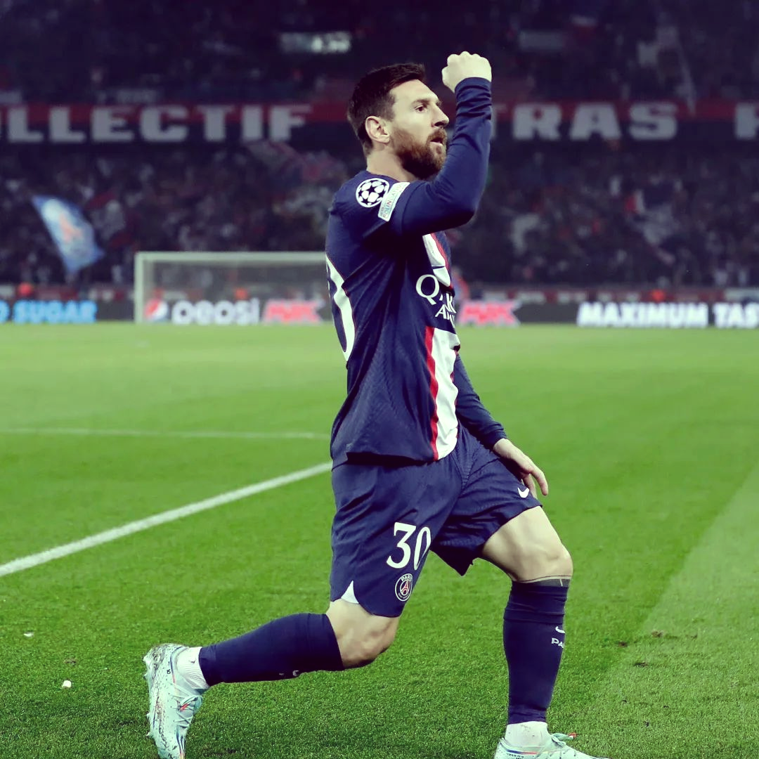 梅西绝杀，巴黎圣日耳曼首次夺得欧冠冠军